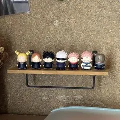 呪術廻戦キャラクター ミニフィギュア 根付きマスコット 7体セット