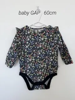 baby GAP 花柄 ロンパース 60cm