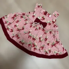 シャーリーテンプル　いちご　ワンピース　８０センチ
