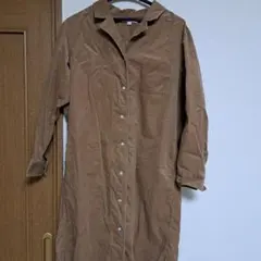 UNIQLO　コーデュロイシャツワンピース