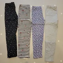 キッズスパッツ・レギンス4点セット130センチ