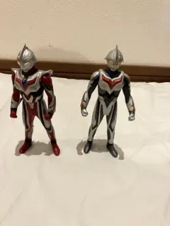 ウルトラマンネクサス　ジュネッス　アンファンス　ソフビ　2体セット