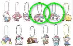 サンリオ[キキララ/シナモン]⚪ぷっくりラバマス