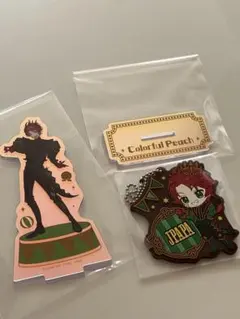 カラフルピーチ　じゃぱぱさん　一番くじアクスタ　ラバーチャーム