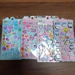 在庫限り ウォーターシールなど 4枚セット