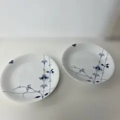 ロイヤルコペンハーゲン ブルーパルメッテ オーバル 27cm2枚 - メルカリ