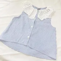 【未使用品】プティマイン 襟付きシャツ 80cm