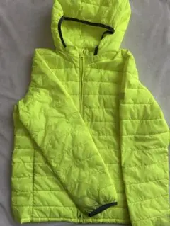 GAP KIDS ダウンジャケット　蛍光イエロー　160cm