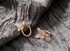 ピアス レディース スワロフスキーリングピアス フープピアス金属アレルギー対応