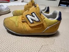 New Balance 373 イエロー キッズシューズ
