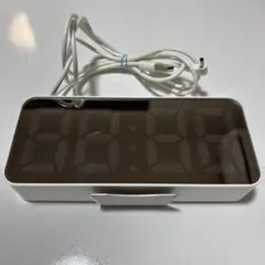 IKEA デジタル置時計 ホワイト