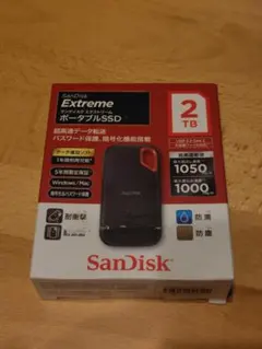 動作確認のみ ほぼ未使用 SanDisk SSD 2TB EXTREAM 動作確認のみ ほぼ未使用 SanDisk SSD 2TB EXTREAM - メルカリ