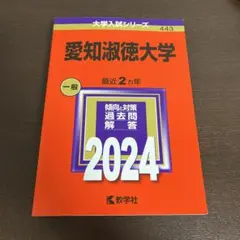 赤本　愛知淑徳大学 セット　まとめ売り　2020 2022 2024　過去問 教学社 - 愛知淑徳大学 2024 赤本 教学社 過去問 解答 傾向と対策の