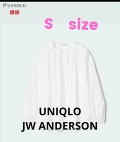 ✨値下げ UNIQLO✖JWANDERSONコットンシアーボリュームブラウスS
