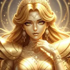 ファンタジーイラスト 金髪の戦士と魔法のファイルで発送紙沢光a4