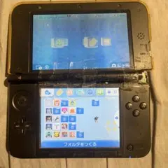 New Nintendo 3DS LL 本体 ブルー ジャンク品 動作確認済み