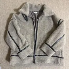 WEGO ベージュ フリースジャケット L