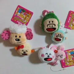 たべっ子どうぶつ　BABYと一緒フェイス　ミニマスコット　新品　3点セット