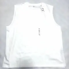 新品！ ユニクロ エアリズム ノースリーブ 白 ３XL