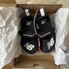 new balance MD-11 ブラック サンダル15センチ