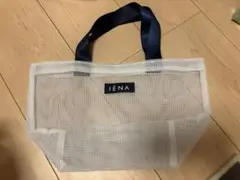 IÉNA メッシュ トートバッグ ホワイト