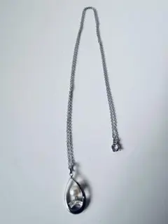 本真珠　涙型ネックレス　ビンテージ　志摩