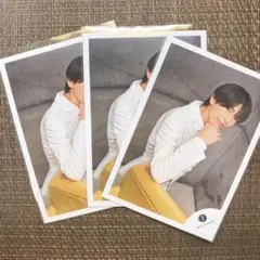 少年忍者　深田竜生　公式写真　SHOCK　オフショット　3枚セット