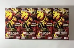 【未開封】ワンピースカード 「THE BEST vol.2」4BOX テープ付き