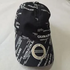 CALVIN KLEIN JEANS ロゴキャップ ブラック