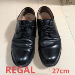 REGAL ブラック ビジネスシューズ