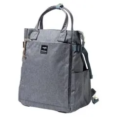 anello アネロ　2WAYリュックトートバッグ　グレー
