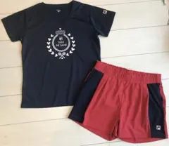 FILAフィラ＊フィラネイビートップスとショートパンツの上下セット