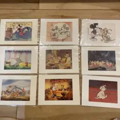 Disney  ポストカード9枚セット