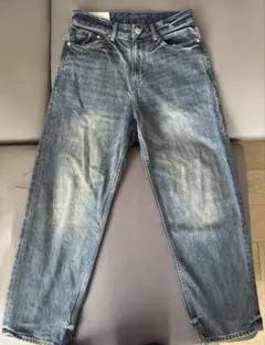 H&M LOOSE ストレートデニム 28/30