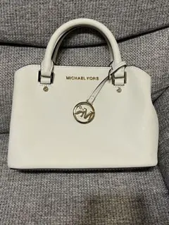MICHAEL KORS ホワイトハンドバッグ