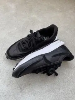 NIKE sacaiコラボスニーカー　ブラック