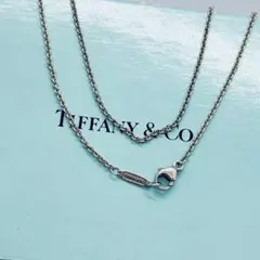 美品✨ ティファニー Tiffanyネックレス あずきチェーン 41cm Ag 