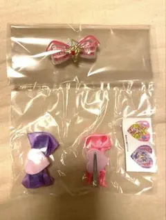 キミとアイドルプリキュア♪ プリキュアリボンコレクション ヘアクリップセット