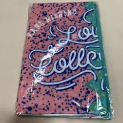西野カナ ライブグッズ ツアーグッズ フェイスタオル ピンク&ミント 限定品