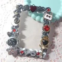 ホイップデコ トレカケースB8 硬質カードケース 白黒 推し活