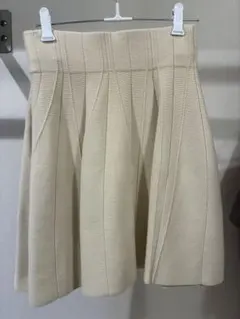 SNIDEL アイボリーフレアスカート ONE SIZE