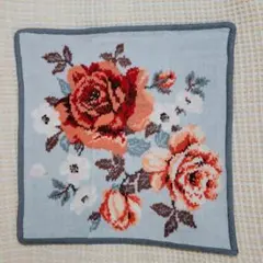 Feiler バラの花柄 タオルハンカチ