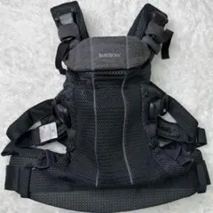 美品 ベビービョルン 抱っこ紐 ハーモニー メッシュ ブラック
