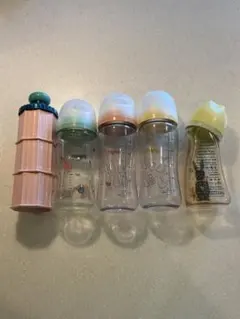 プラスチック哺乳瓶 Betta 粉ミルクケース　5個セット