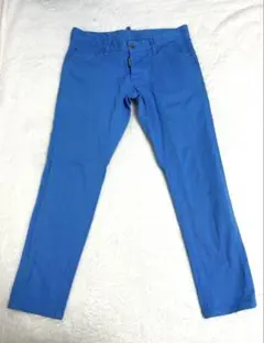 定価53900円 Dsquared2 ストレッチカラーデニム ブルー