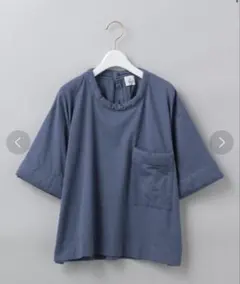 【送料込み】＜6(ROKU)＞COTTON PAD T-SHIRT/Tシャツのサムネイル