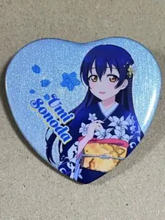 ラブライブTVアニメ放送10周年記念 海外限定園田海未ハ一トバッジ 12点セット ③ラブライブ μ's TVアニメ放送10周年記念 海外限定 缶バッジ 園田海未