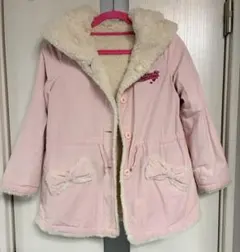 メゾピアノ 140cm リバーシブルコート