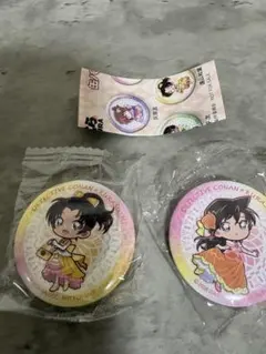 くら寿司 コナン 缶バッジ セット