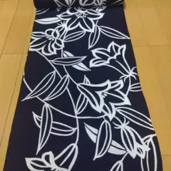 綿高山植物 浴衣反物